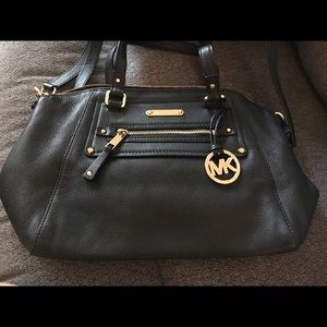 Michael Kors large crossbody leather purse